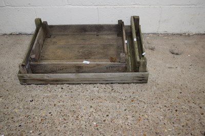 Lot 344 - Two apple crates