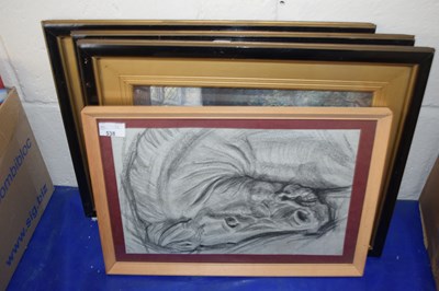 Lot 538 - Four various framed prints etc