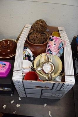 Lot 596 - Quantity of various ceramics, mugs, decorative...