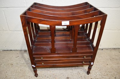 Lot 353 - Mahogany Canterbury