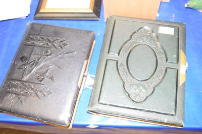 Lot 92A - Two decorative postcards/photograph albums...