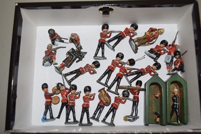 Lot 126 - Quantity of household guard metal figurines...