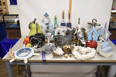 Lot 131 - Mixed Lot:  Assorted items to include nautical...