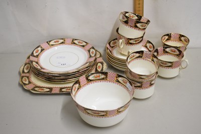 Lot 137 - Quantity of Gladstone tea wares