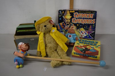 Lot 154 - A Ty bear, Tiddlywinks, Chinese Chequers and...