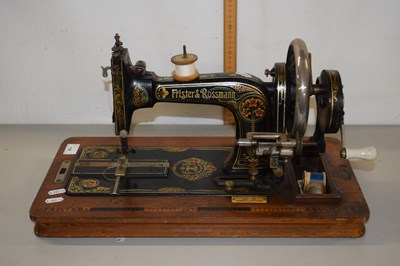 Lot 158 - A Frister & Rossmann sewing machine