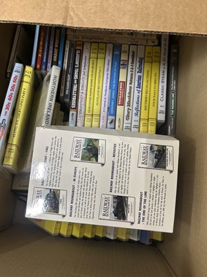 Lot 764 - Box of railway DVD's