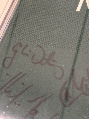 Lot 311 - Framed and Signed London Irish Rugby shirt...