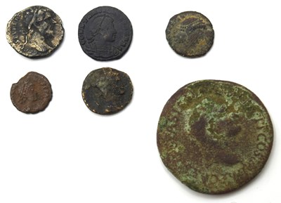 Lot 217 - Quantity of Roman Coinage to include Flavius...