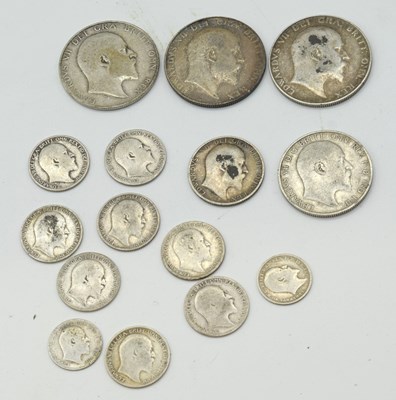 Lot 225 - Small quantity of ERVII silver coinage to...