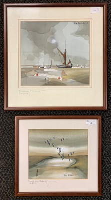 Lot 10 - Hugh Brandon Cox - 'Brents Over Blakeney' and '...