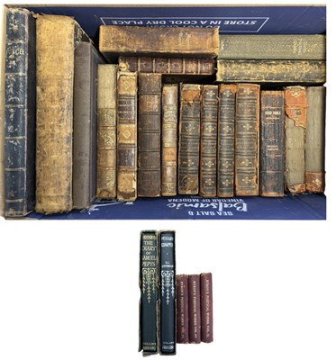 Lot 895 - ONE BOX: Leather bindings