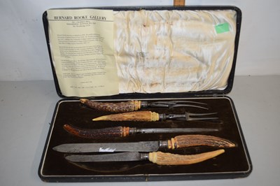 Lot 11 - Cased carving set