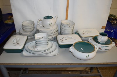 Lot 19 - A large quantity of Denby Greenwheat table wares