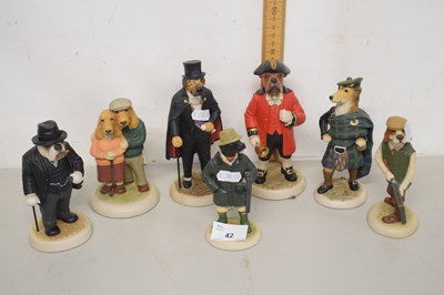 Lot 42 - A collection of Country Companions dog figures