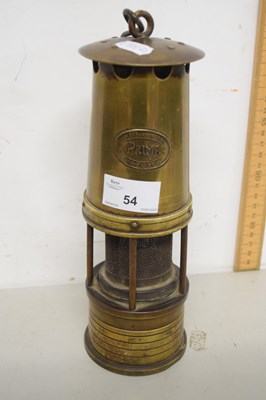 Lot 54 - Vintage miners lamp marked Prima