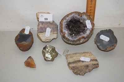 Lot 59 - Collection of various mineral samples