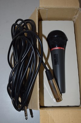 Lot 80 - A Yoga Vocal microphone, boxed together with...