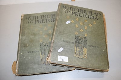 Lot 91 - With the Flag of Pretoria by Harmsworth Bros,...