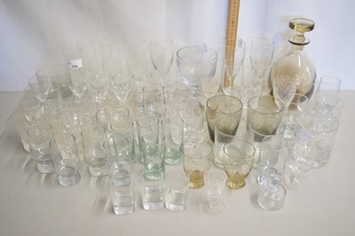 Lot 154 - Quantity of various drinking glasses and tumblers