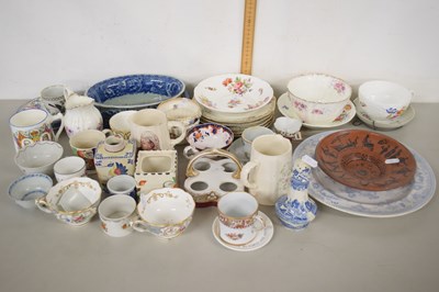 Lot 157 - Mixed Lot: Ceramics including an 18th Century...