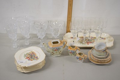 Lot 164 - Quantity of ceramics and glass circa 1950's