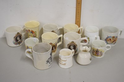 Lot 208 - Quantity of royal commemorative mugs