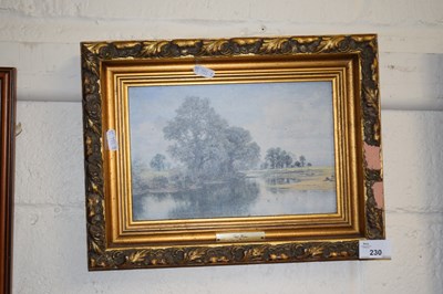 Lot 230 - Still Waters by B W Leader, reproduction print...