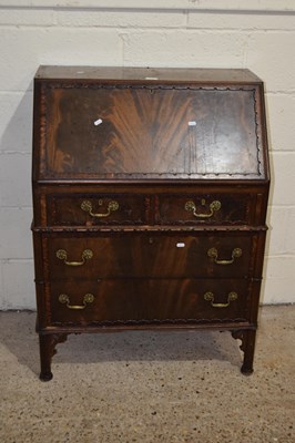 Lot 294 - 20th Century Georgian Revival mahogany bureau