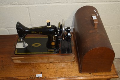 Lot 305 - Vintage Singer sewing machine