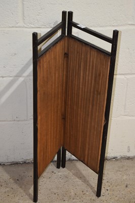 Lot 349 - Small single fold screen