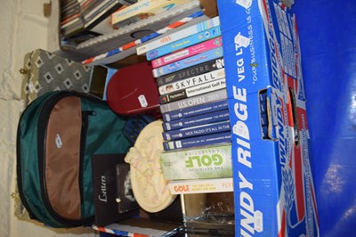 Lot 526 - Mixed Lot:  DVD's, coins, flat ware, wall...