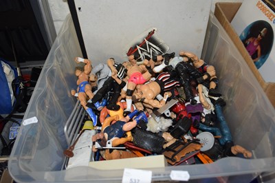 Lot 537 - Box of assorted toy figures