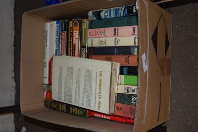 Lot 548 - Box of hardback fiction to include American...