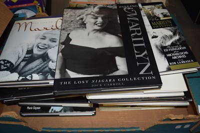 Lot 597 - Books including Marilyn Monroe