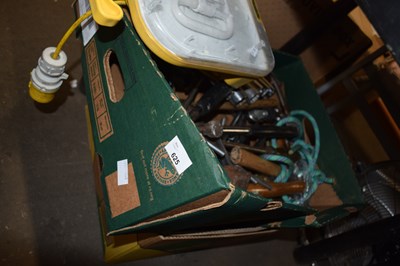 Lot 625 - Two boxes of assorted tools