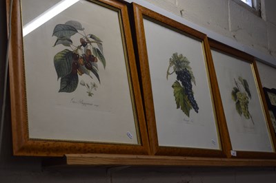 Lot 539 - Group of three framed coloured prints French...