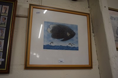 Lot 638 - Trevor Price - A Fish Out of Water, coloured...