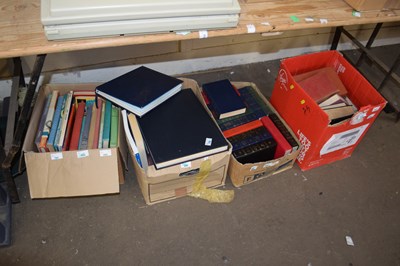 Lot 680 - Four boxes of various mixed books