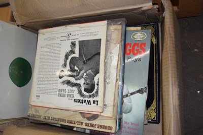 Lot 694 - One box of various LP's