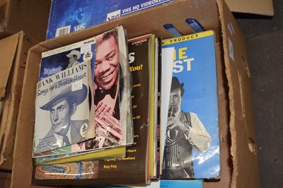 Lot 695 - One box of various records