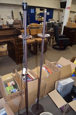 Lot 698 - Pair of modern standard lamps