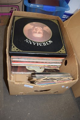 Lot 718 - One box of various records and singles