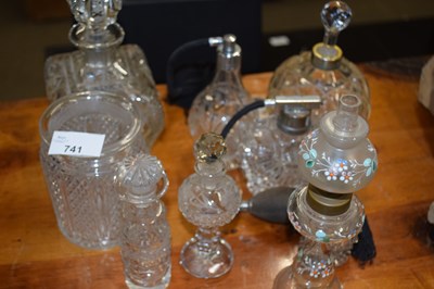 Lot 741 - Mixed Lot: Various dressing table bottles,...