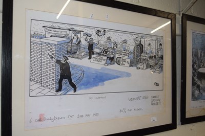 Lot 795 - A Jak cartoon (No caption), framed and glazed