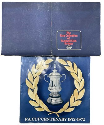 Lot 153 - A pair of vintage football related...