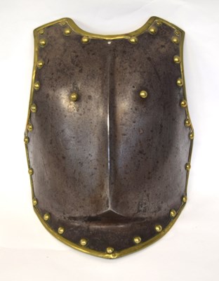 Lot 50 - 19th Century Heavy cavalry Cuiras breast plate