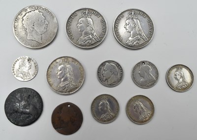 Lot 222 - Quantity of British silver coinage to include...