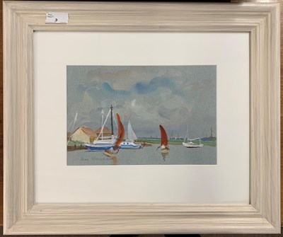 Lot 123 - Jean Dryden Alexander (1911-1994), 'Sailing',...