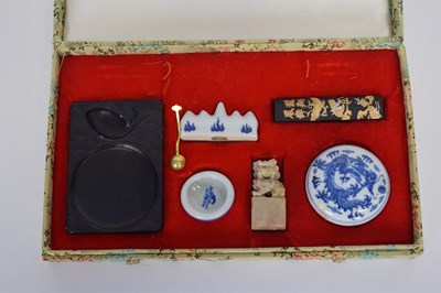 Lot 36 - Boxed Chinese Gift Set